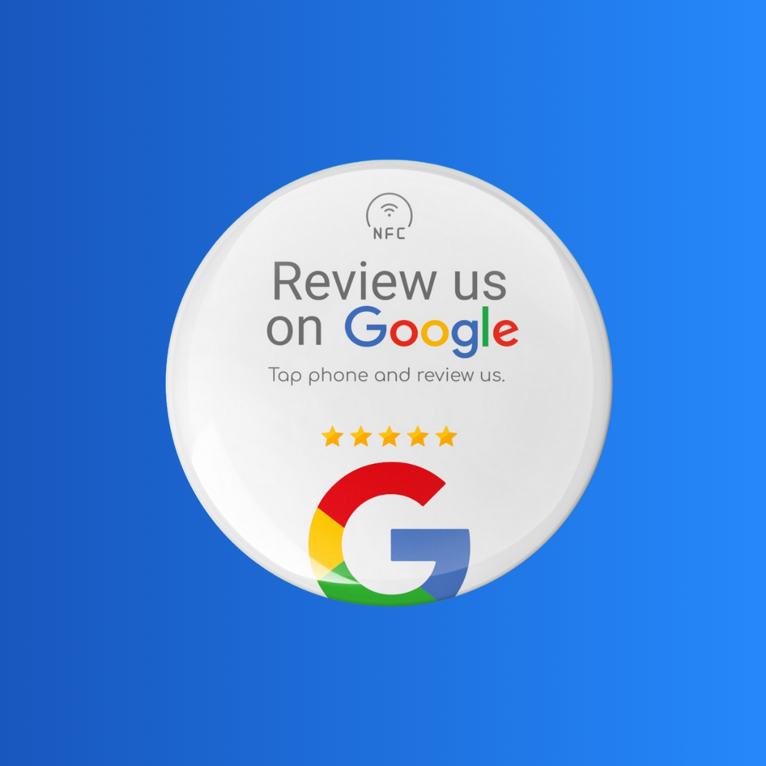 GOOGLE REVIEW STICKER ROUND